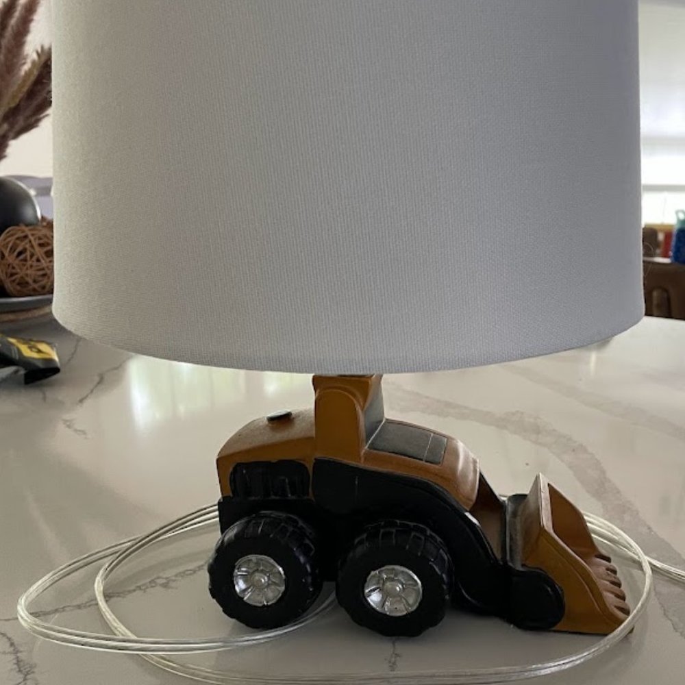 Kids Bedroom Construction Lamp